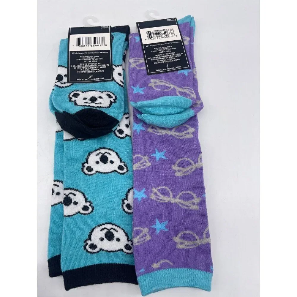 NWT Unbranded Women’s Fashion Knee High Socks Size 5-9 (2 pairs)